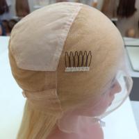 Perruque en cheveux humains 100% naturels, avec ligne de cheveux naturelle, entièrement nouée à la main, dentelle suisse HD transparente, sans colle, bonnet moyen, vente en gros usine