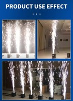 Machine à feux d'artifice Spark 700W avec télécommande sans fil, effet fontaine, machine à flamme pour mariage, DJ, fête disco