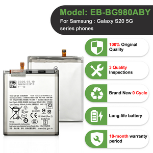 Batterie de téléphone en gros pour Samsung Galaxy Z FOLD 2 3 4 5 6 7 Note 5 9 10 5G 10PLUS 10LITE 20 ULTRA J3 <span class=keywords><strong>J5</strong></span> J7 J6 <span class=keywords><strong>PRO</strong></span> Tous modèles - Product Image 2