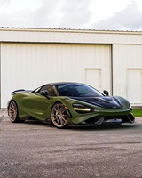 Jantes forgées XINLAI sur mesure, bronze brossé, multi-rayons, concaves profondes, 17-24 pouces, 5x112 5x120 pour McLaren pour Porsche