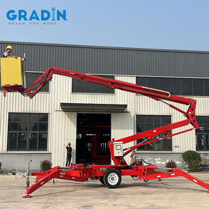 Aanhangwagen Gemonteerde Giek Slepen Achter <span class=keywords><strong>Lift</strong></span> 8-25M Aanhanger Trekkende Antenne Werk Gelede Giek <span class=keywords><strong>Lift</strong></span> - Product Image 4