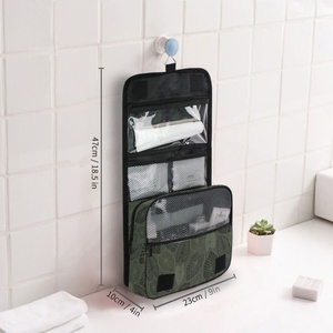 Pochette portable à fermeture éclair avec motif Kalo hawaïen, sac de toilette pliable pour femmes, sac de voyage cosmétique personnalisé avec logo - Product Image 6