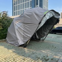 Garage de voiture rétractable électrique motorisé 2026 |   Abri de voiture pliable en acier inoxydable robuste |   Abri de voiture résistant aux intempéries