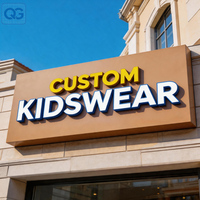 Letrero Luminoso LED 3D Personalizado para Exteriores, Letrero de Canal con Letras para Negocios, Tiendas y Restaurantes, Iluminación Colgante para Interiores y Exteriores