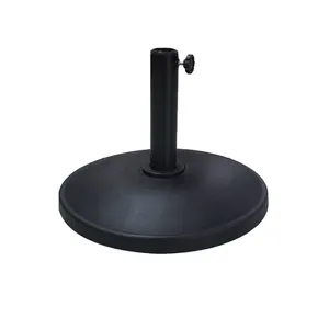 Factory production 12kg 14 resin water parasol base outdoor umbrella parts