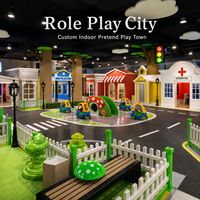 Équipement de terrain de jeu intérieur personnalisé pour enfants, adapté aux cafés, aux écoles maternelles et aux centres de jeux commerciaux