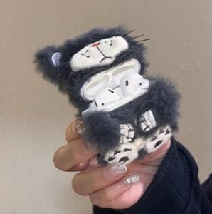 Плюшевая кошка для airpods <span class=keywords><strong>2</strong></span>/<span class=keywords><strong>3</strong></span> поколения Чехол для наушников airpods pro Чехол для наушников - Product Image 4