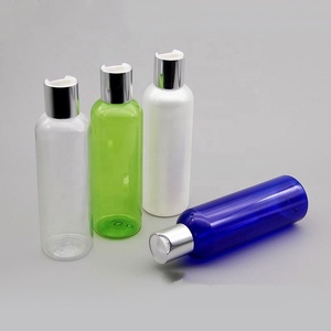 300ml 400ml 500ml Aluminum <b>Disc</b> Top Cover Black White Body Wash Bottle Shampoo Soap Containers - Product Image 4
