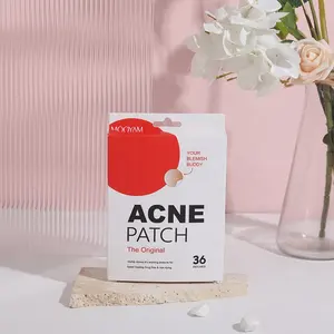 Private Label Healing Cover Pimple Patch Acne Spot Treatment Custom 36 Patchs Waterproof Hydrocolloid Acne Patch