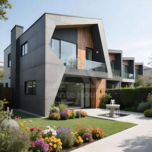 تصميم جديد لمنزل مسبق الصنع من ثلاثة طوابق، فيلا فاخرة مسبقة الصنع بخمس غرف نوم، منزل بإطار فولاذي خفيف مع أثاث - Product Image 4