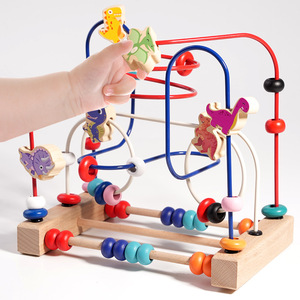 <span class=keywords><strong>เกม</strong></span>ผลไม้ประดับด้วยลูกปัดของเล่นบล็อกเพื่อการศึกษาสำหรับเด็กทารกผลไม้ผลไม้สัตว์ประดับด้วยลูกปัดเกมเขาวงกตสำหรับเด็กให้ความรู้ทางประสาทสัมผัส - Product Image 4