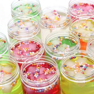 2019 Hot Sale Safe Toysrunner Kids Educational Handwork Colorful <b>Ball</b> Coconut Crystal Slime 6+ EN71 Certified - Product Image 2