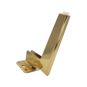 L-Shaped Furniture Leg Iron Heavy Duty Support For Bed Coffee Table Cabinet Sofa - Product Image 1