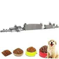 Machine automatique de fabrication d'aliments pour chiens, extrudeuse de nourriture pour chats et chiens, 1 tonne par heure, 2023