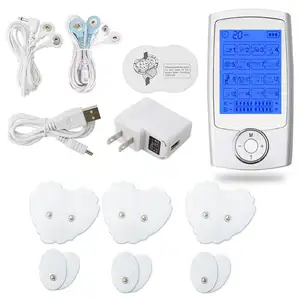 Ems Tens Unit Digital Therapy Machine For Pain Relief Therapy,Electronic Pulse Massager Muscle Massager With 16modes