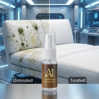 Essence de revêtement nano-céramique A1 écologique de qualité industrielle pour le rajeunissement du cuir, vert pastel liquide