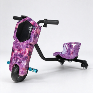 Patinete de Derrape de 3 Ruedas con Luces LED, Autonomía de 10 a 15 km, para Adolescentes, Diversión al Aire Libre - Product Image 4