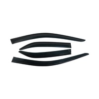 Viseras Acrílicas Negras para Ventanas de Puerta, 4 Piezas, para Toyota Camry, Accesorios 2011-2014