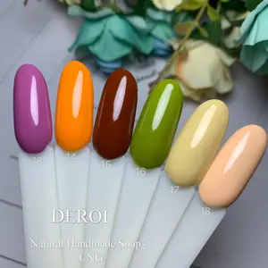 Nail Art Best Sell Gloss Effect Lovely Cool Colors Natural Cream UV/LED Gel Lacquer Polish Nails Beauty For Salon