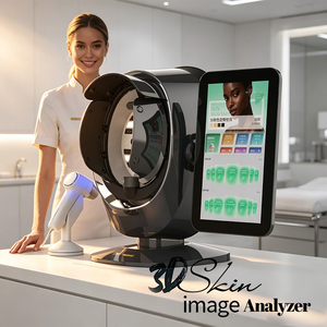 Analizzatore 3D 2 IN 1 per Viso, Capelli e Pelle con 30 Dimensioni di Rilevamento, Tester Cutaneo per Distributori di Bellezza Globali - Product Image 1