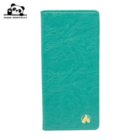 Porte-Comptes Portable Haut de Gamme en Cuir Vert Personnalisable avec Logo pour Hôtels et Restaurants – Couleurs, Tailles et Impression Personnalisables