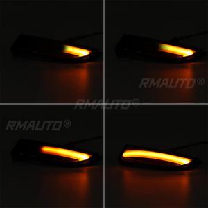 ไฟเลี้ยวแบบไหล 2x LED สำหรับกระจกมองข้าง ไฟเลี้ยวแบบไดนามิกสำหรับ Ford Fiesta Mk7 08-17 Mk8 19+ - Product Image 6