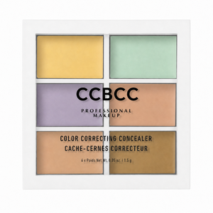 Palette de Correcteurs Crème Multi-usages 6 Teintes – Correcteur de Couleur, Contour, Blush, Maquillage Visage - Product Image 3