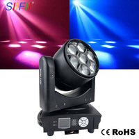 7*40W RGBW 4-en-1 Mini Bee Eye LED Wash Moving Head Projecteur de Scène Contrôle DMX512 Ra90 pour Église/Mariage/Fête DJ/Éclairage de Bar