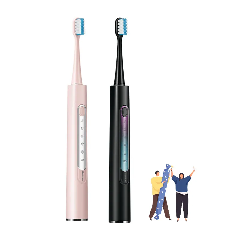 汚れに敏感な歯のための平面上の木炭歯磨き粉と一緒に使用電動歯ブラシヘッドエクストラソフト