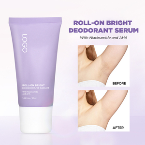 Body <span class=keywords><strong>Deo</strong></span> producer 50ml leggero Niacinamide sbiancante da combattimento odore lussuoso siero deodorante brillante Roll-On - Product Image 3