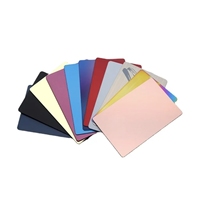 Carte de visite en aluminium peinte par sublimation, carte cadeau en métal, rectangle, transfert thermique par presse à chaud