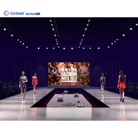 Écran d'affichage numérique pliable ultra-mince Canbest CJ Next V2 GOB LED pour publicité en magasin
