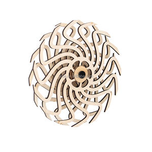Fabricant OEM personnalisé art mural en bois découpé au laser-décoration <span class=keywords><strong>de</strong></span> salon maison contreplaqué découpé au laser méditation circulaire - Product Image 2