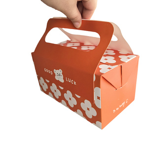 Riciclabile pieghevole carta patinata imballaggio all'ingrosso torta biscotto scatola di ciambella <span class=keywords><strong>con</strong></span> <span class=keywords><strong>Logo</strong></span> - Product Image 3