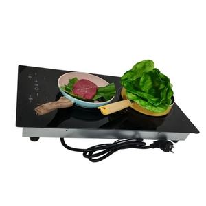 Table de cuisson électrique double foyer en céramique infrarouge, plaque de cuisson vitrocéramique à rayonnement électrique - Product Image 6