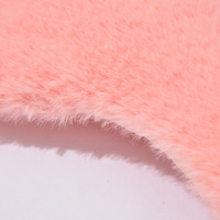 Masque de sommeil en fausse fourrure de lapin, imprimé, doux, confortable et chaud, avec logo personnalisé, anti-lumière, pour la sieste et la santé, vente en gros