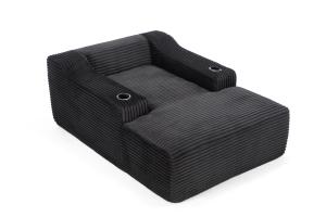 Cloudsyne Minimalist Corduroy Living Room Furniture, Foldable Adjustable <b>Sofa</b> with Sponge Fill <b>Small</b> Living Room - Product Image 2