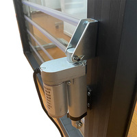 Fenêtre de ventilation à persiennes électriques - Volets automatiques en aluminium pour usage commercial et résidentiel