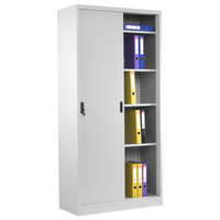 Armoire de classement en acier avec tiroirs, meuble de rangement métallique pour documents A4, bureau