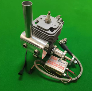 Moteur refroidi par air 26CC pour avions RC, le démarreur à tirette intégré signifie que pas de batteries supplémentaires ou de démarreurs électriques - Product Image 4