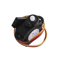 DM-S0020 Micro Servomoteur 2.1g à rotation de 180 degrés, Mini Moteur sans noyau 2g en plastique, 4.8V-6V pour Pièces de Modélisme RC et Jouets DIY