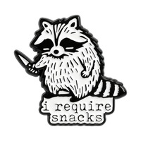 Broche personnalisée en alliage émaillé peint, motif dessin animé mignon, 'Let's Find a Cure for Stupid People'