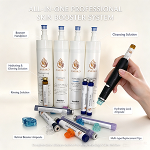 Appareil de soin du visage Anriko Aqua Peel Hydro Water Diamond Machine, hydratant, peptides, produit exfoliant, Syn Hydra Deo Elite Facial Booster - Product Image 5