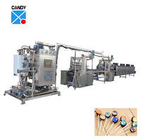 Sucette industrielle automatique à grande vitesse faisant la machine nouvel état équipement de production de bonbons efficace