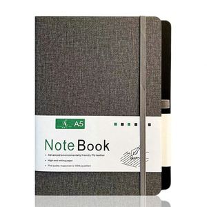 Promotion : Carnets de notes personnalisés en gros A4 A5, lignés, couverture rigide, en cuir PU, avec logo, pour entreprises - Product Image 4