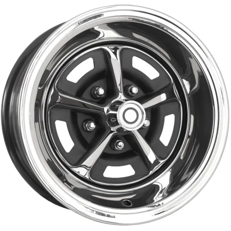 Chinese Fabriek Hoge Kwaliteit 15 Inch Magnum 500 Klassieke Wiel Auto Velg Casting Wielen Voor Ford Mustang Klassieke Stalen Wiel velg