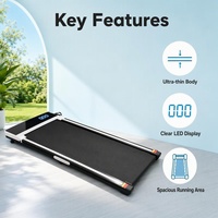 Tapis de marche motorisé silencieux de qualité professionnelle, portable et fin, pour la maison et le bureau, OEM