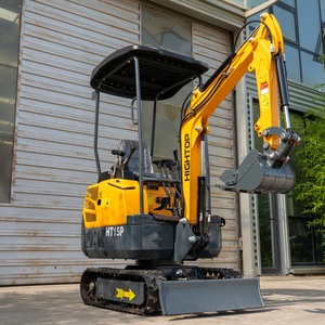 Excavadora de cadenas HT15PRO de 1.5 toneladas a precio económico, miniexcavadora hidráulica con batería de litio, 1 año de garantía - Product Image 6