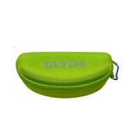 Étui rigide personnalisé en EVA pour lunettes de natation avec crochet, boîte de rangement pour lunettes de soleil pour enfants, sac de rangement pour lunettes de natation