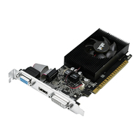 Kartu Grafis Abit GT610 2G DDR3 Memori Video 2GB PCI Express Profil Rendah GPU Desktop untuk Peningkatan PC Kantor